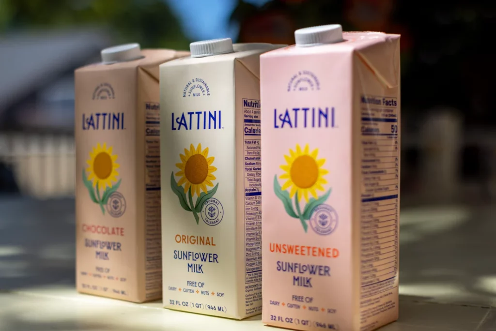 Lattini's milk alternative lineup of products